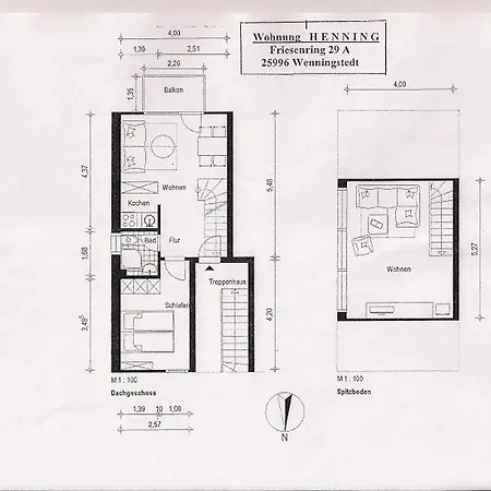 Henning 1 Stock Apartamento Wenningstedt-Braderup